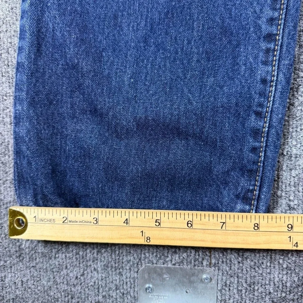 Vintage Polo Ralph Lauren Selvage Denim Dark Wash Hampton Straight Jeans 40x34